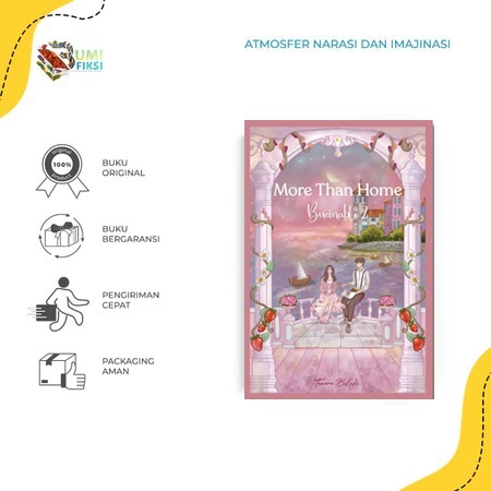 Buku Novel - More Than Home: Bucinable 2 - Tamara Bilsky - Akad - Bumifiksi