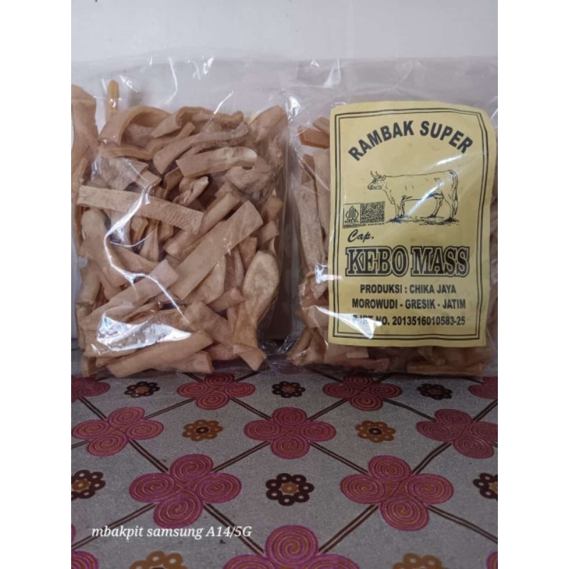 

krecek rambak asli 500 gr langsung goreng