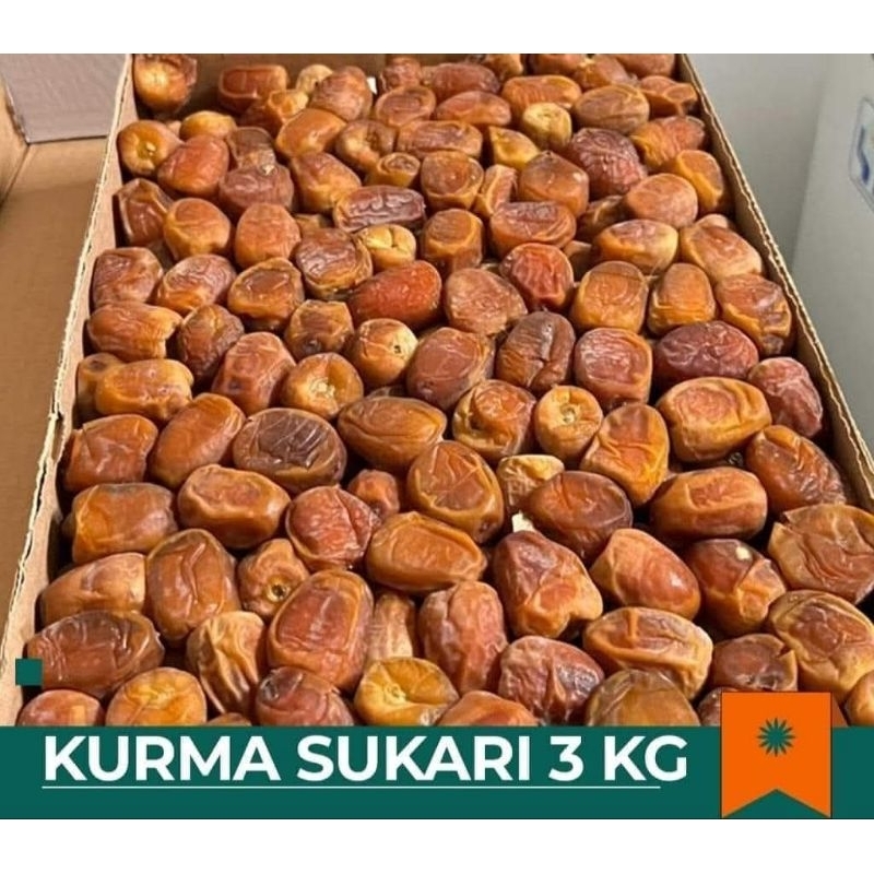 

Kurma Sukari Ukuran 3 kg Lebih