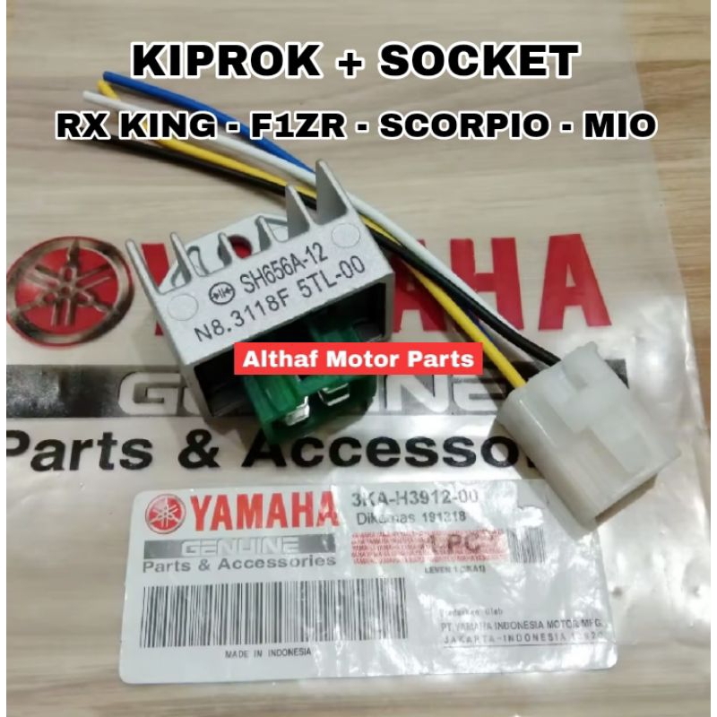 Kiprok Regulator Plus Soket Kiprok RX King Kiprok 3KA RX K Fizr Scorpio Kiprok Regulator RX King Sok