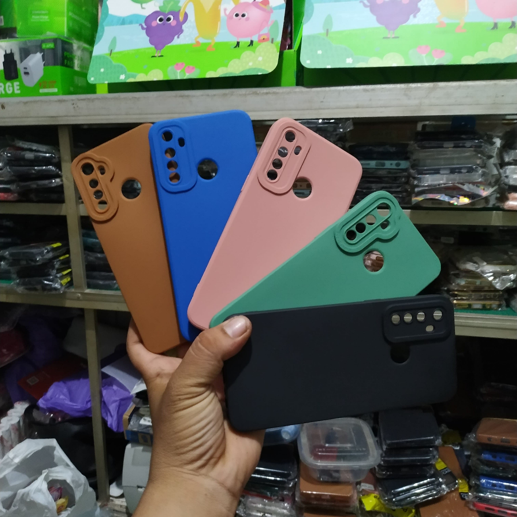 Case Realme 5 5i 5s C3 RMX1911 RMX2030 RMX1925 RMx2020 rmx2027 Softcase Silikon Pro Camera Protectio