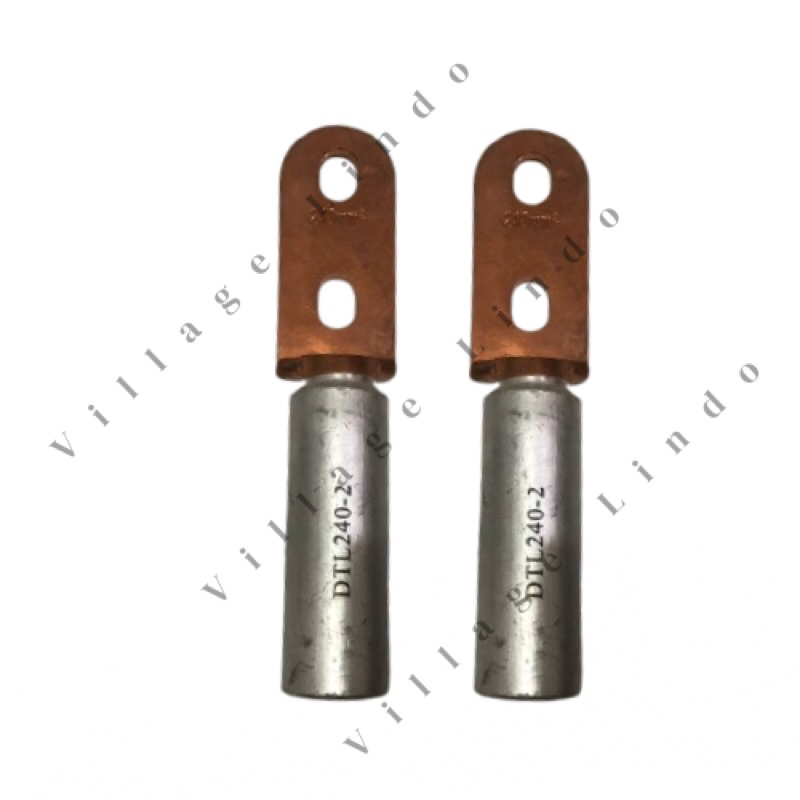 Skun Bimetal DTL-1-150mm 2 Lubang/Skun Bimetal AL CU