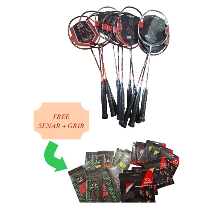 RAKET BULUTANGKIS ASTEC STROM