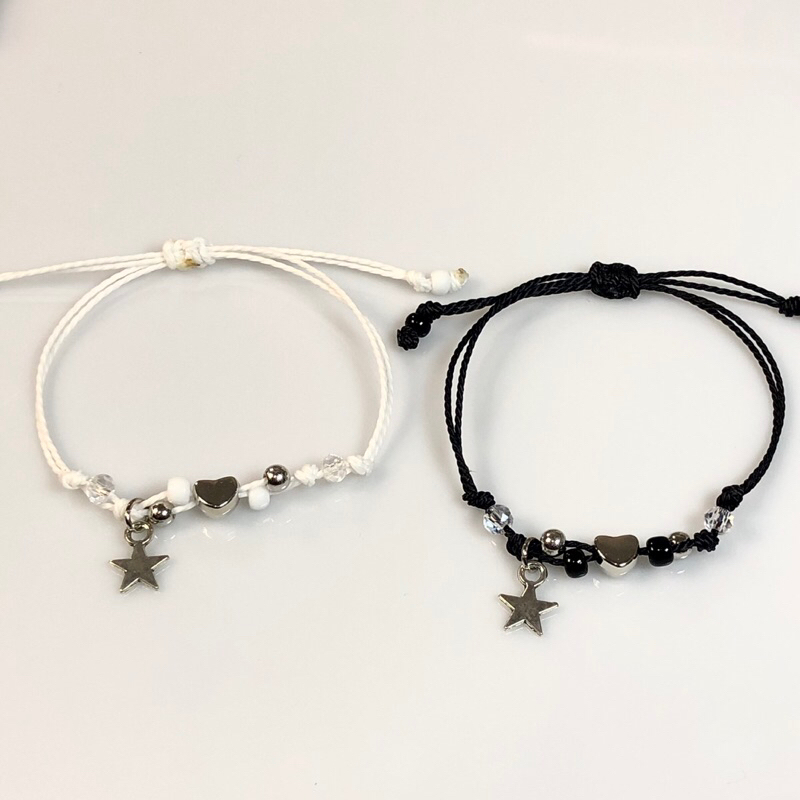 Gelang beads korea | gelang serut couple | korea bracelet | gelang mutiara | gelang smile