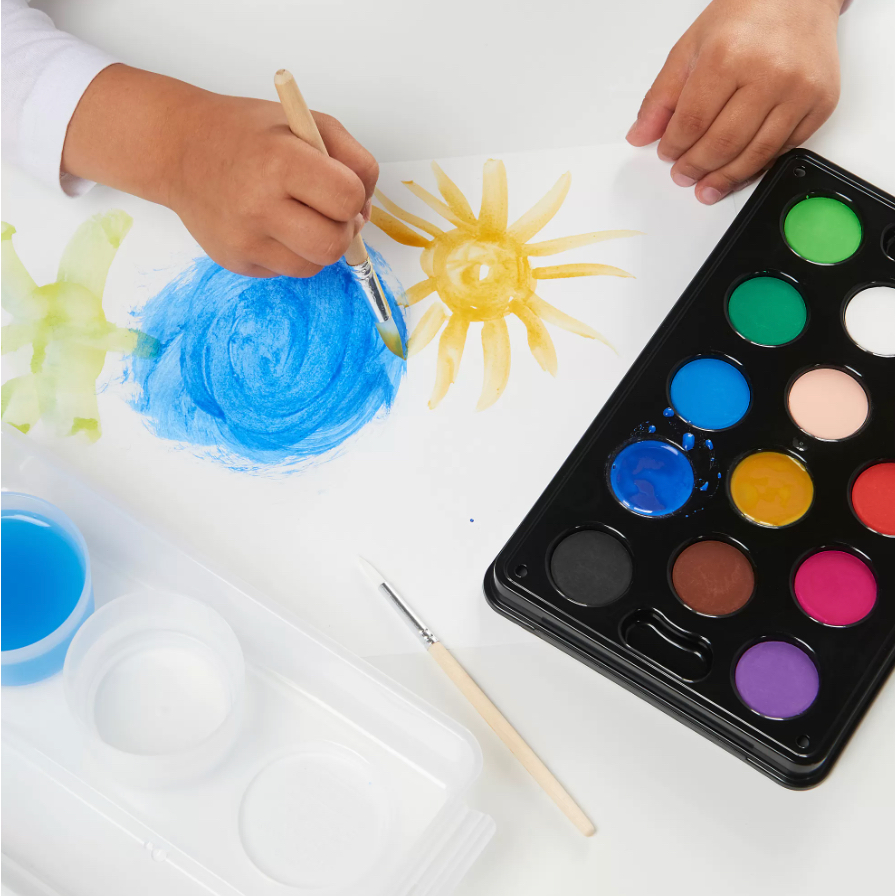 

MLA Kotak cat air, warna campuran