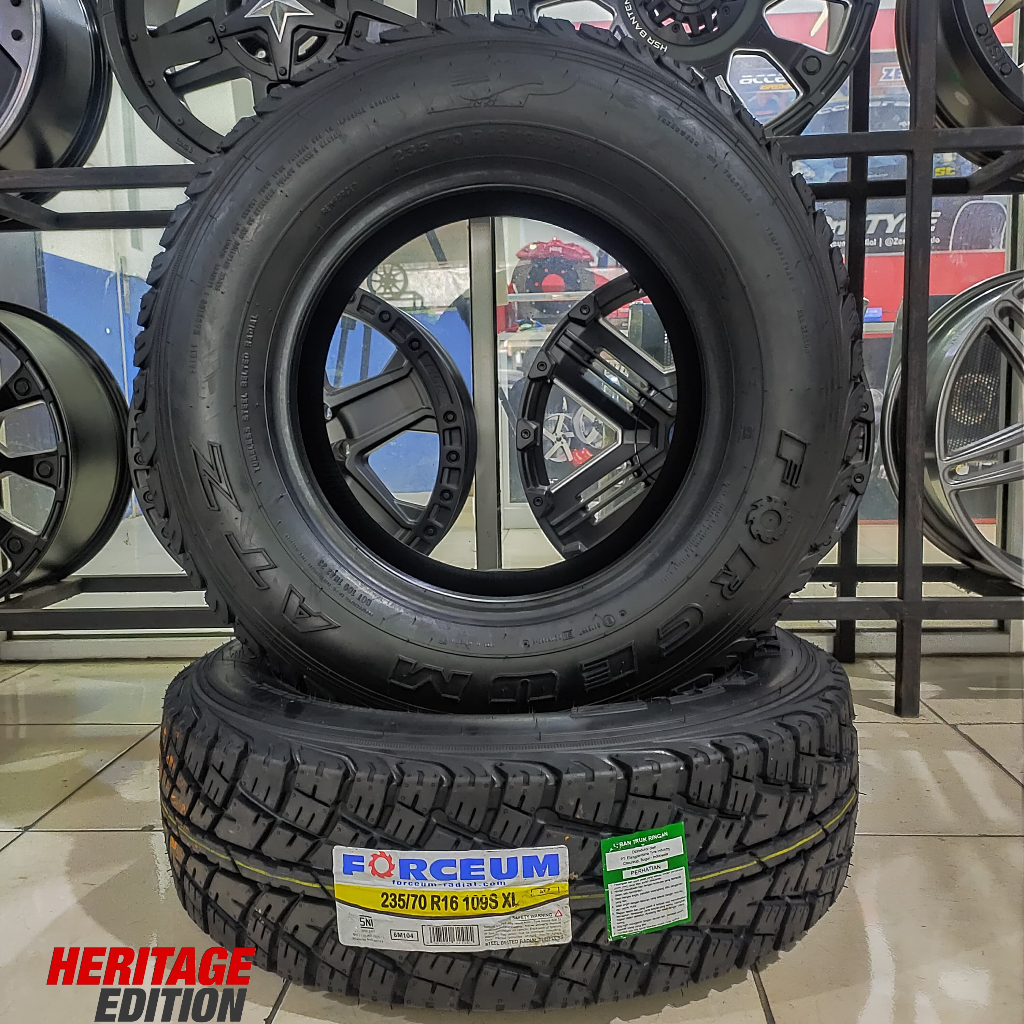 Ban Mobil Semi Offroad R16 Ban Tubeles Forceum 235 70 R16 ATZ Ban Radial