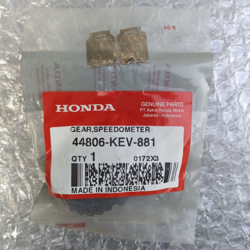 GIGI GER GEAR SPEDOMETER HONDA SUPRA X 100 FIT LAMA TROMOL ASTREA PRIMA GRAND LEGENDA ORI AHM 44806-