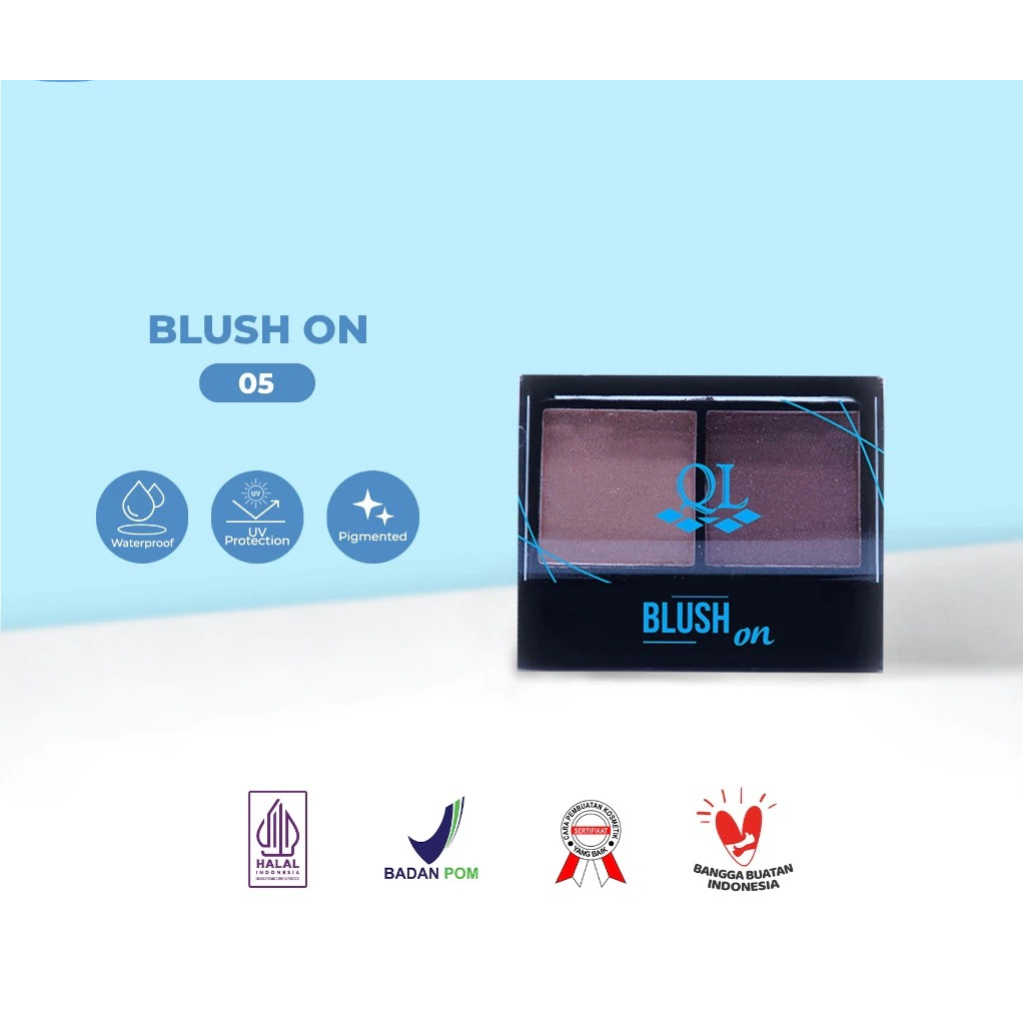 QL Cosmetic Blush On 05 - 10 gr