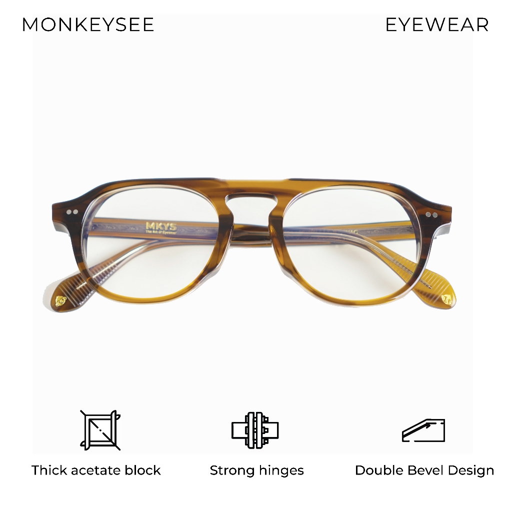 KAIROS Monkeysee Eyewear Kacamata minus silinder progresif photochormic bluechromic anti blueray Zei