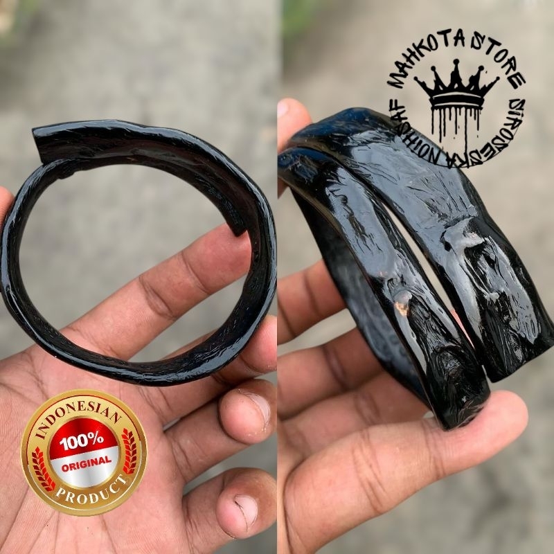 gelang akar bahar hitam asli 100% original