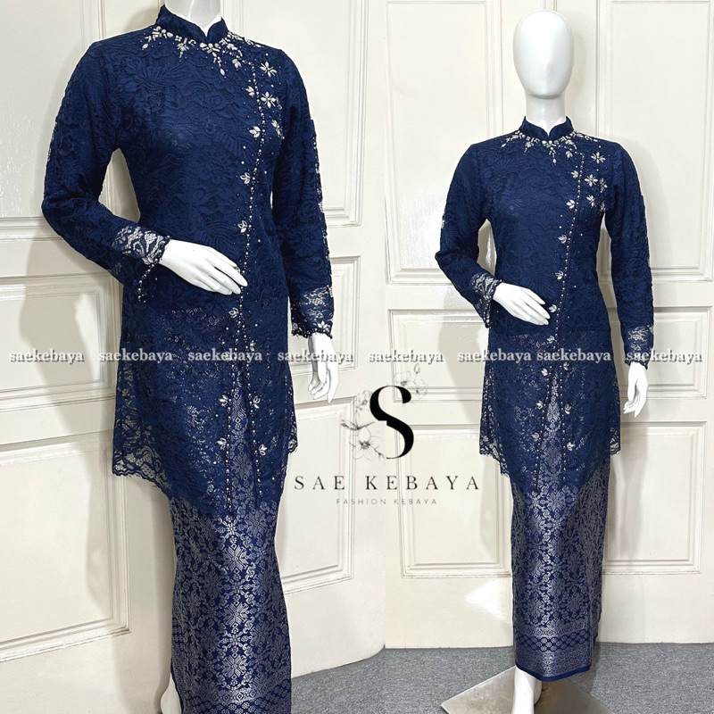 Set Kebaya Payet Modern - Kebaya Payet Janggan - Kebaya Pesta Modern - Kebaya Couple - Kebaya Lamara