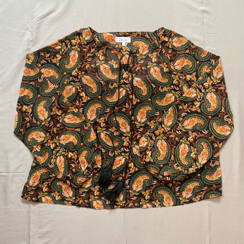 Blouse Preloved | Blouse Crop Preloved | Blouse Bunga Preloved