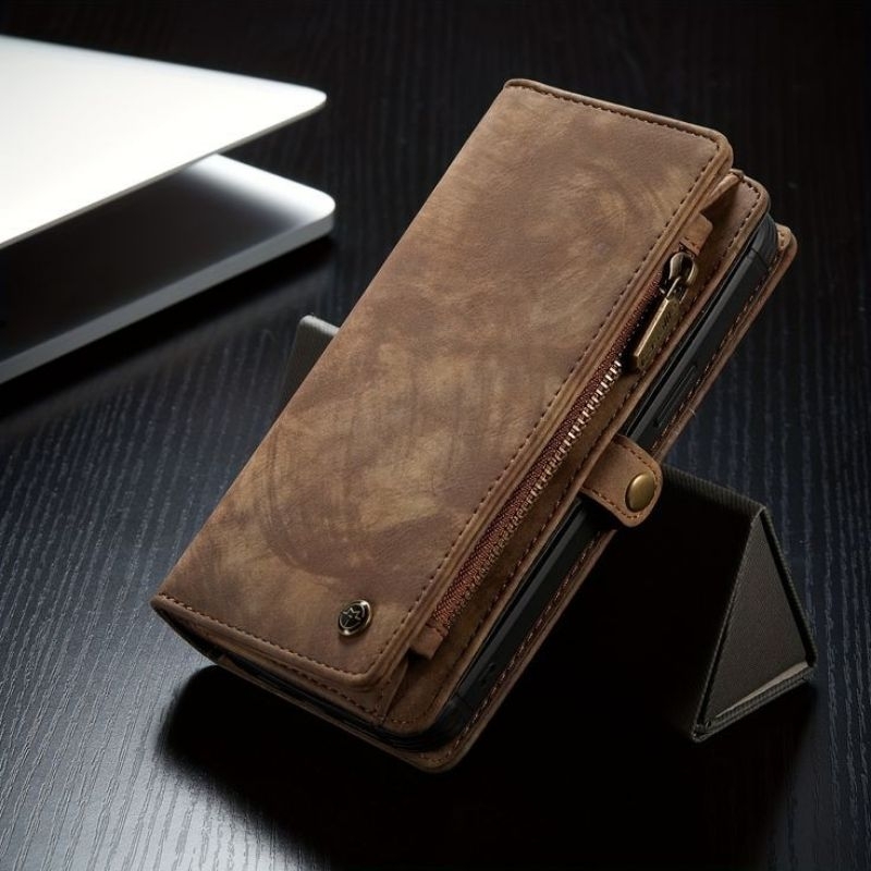 SAMSUNG S8 S8 PLUS S9 S9 PLUS S10 S10 PLUS Caseme C30 Slot Kartu Cover Leather Wallet