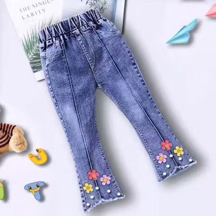 CELANA JEANS CUTBRAY import ANAK PEREMPUAN USIA 1-10 TAHUN  JEANS import anak cutbray rawis