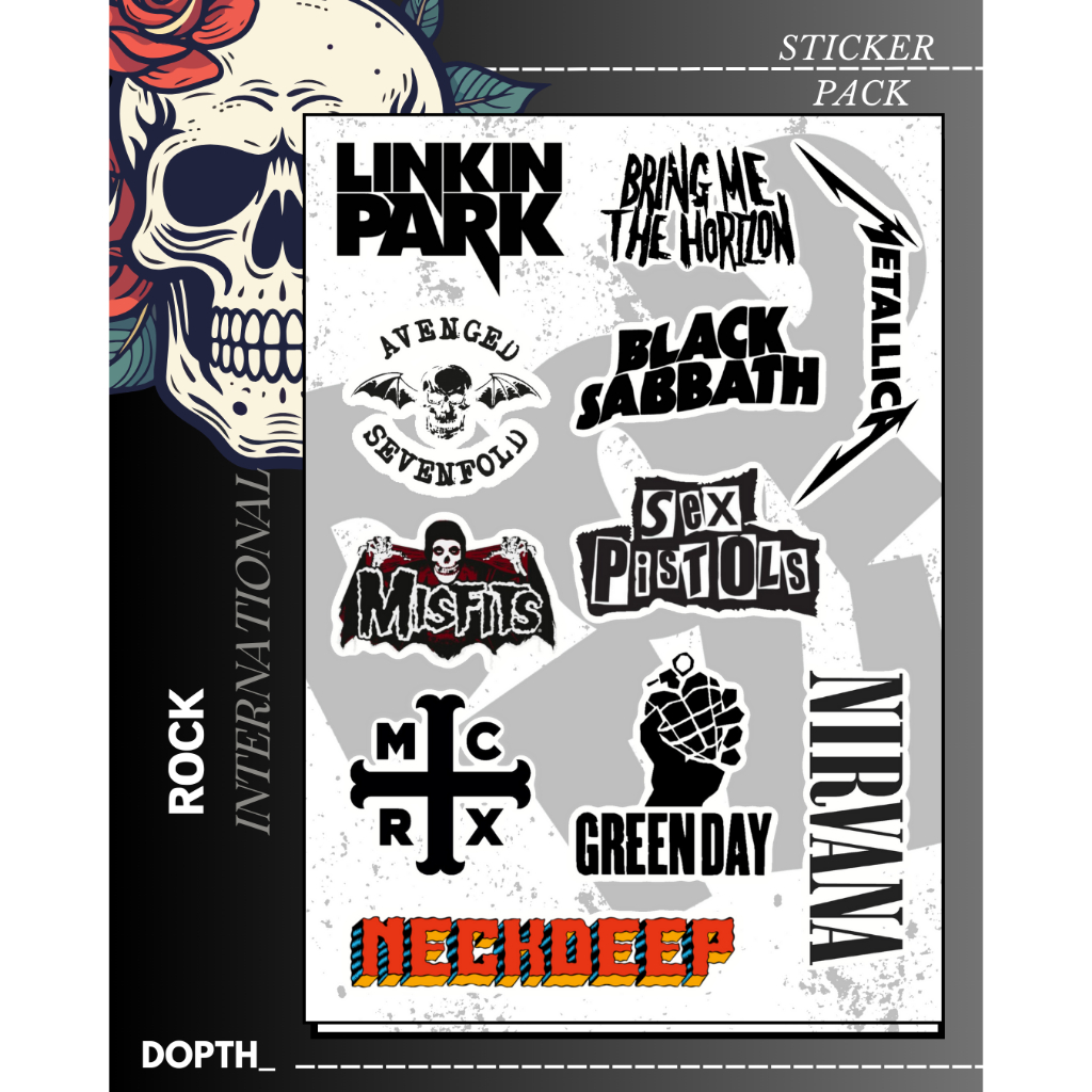 

STICKER PACK MUSIK PREMIUM - DOPTH