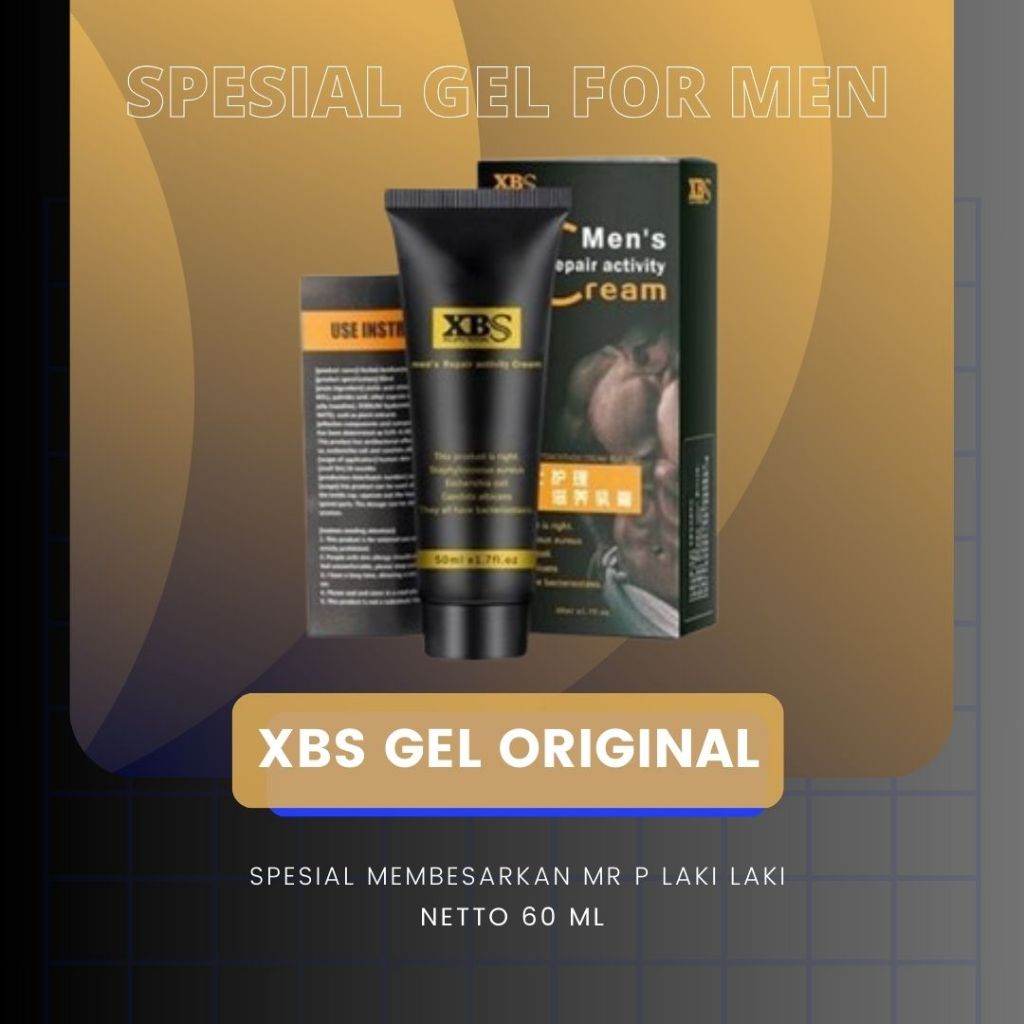 XBS CREAM PEMBESAR ASLI ORIGINAL - PEMBESAR MR KELAMIN PRIA PERMANEN ASLI OBAT PEMBESAR KELAMIN PRIA