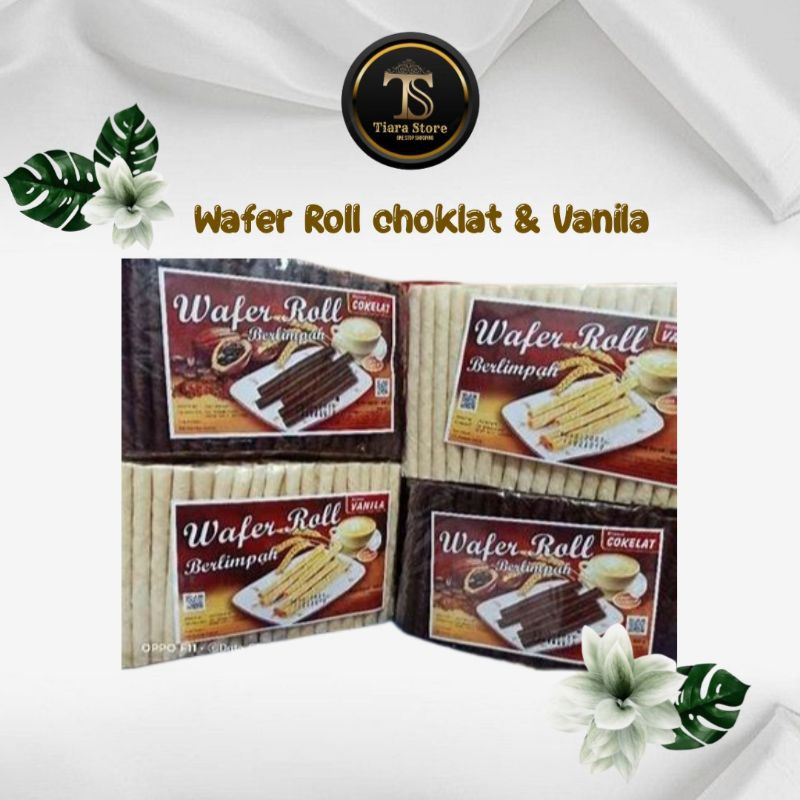 

WAFER CHOCOLAT ROLL CHOCO & VANILA