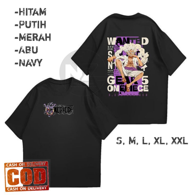 T-Shirt Anak One Piece/ Baju Anak One Piece/ Kaos Anak Piece