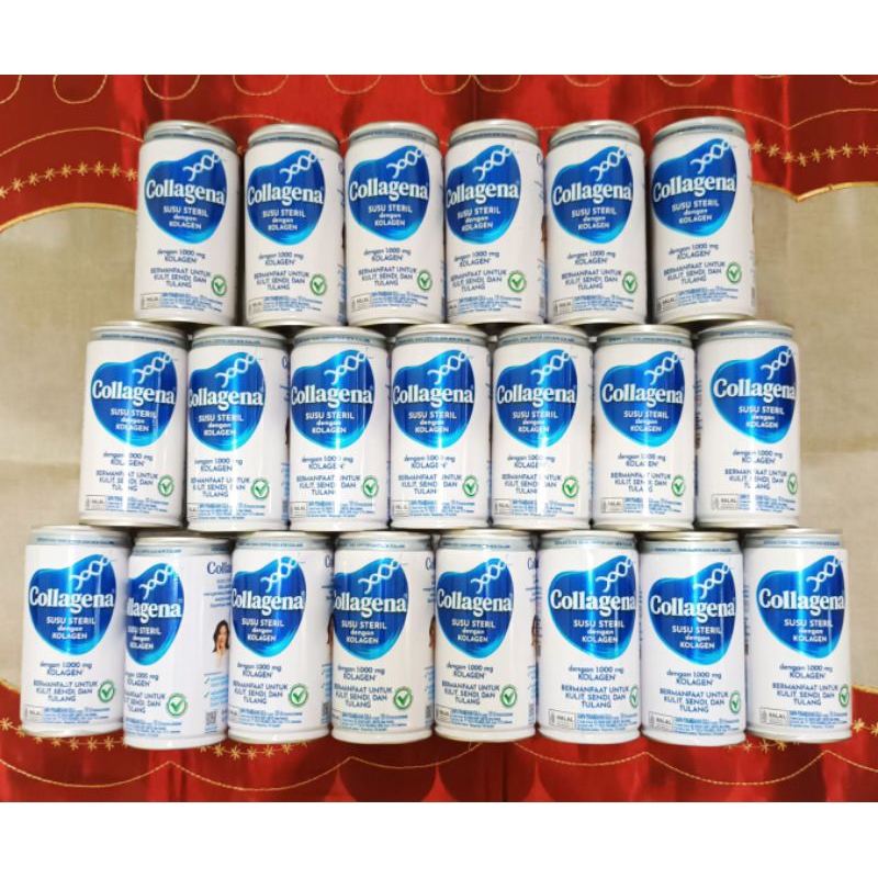 

COLLAGENA SUSU STERIL 180ML SUSU COLLAGENA 1000mg ANTI KERIPUT ANTI KEROPOS
