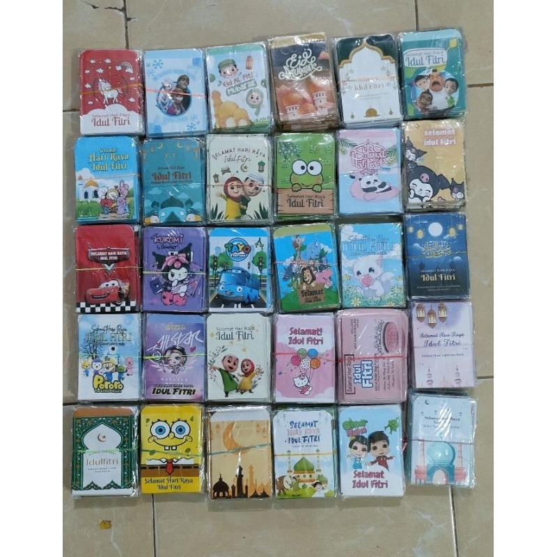 

(13gr) 1pak Amplop lebaran M / angpao isi 10 amplop