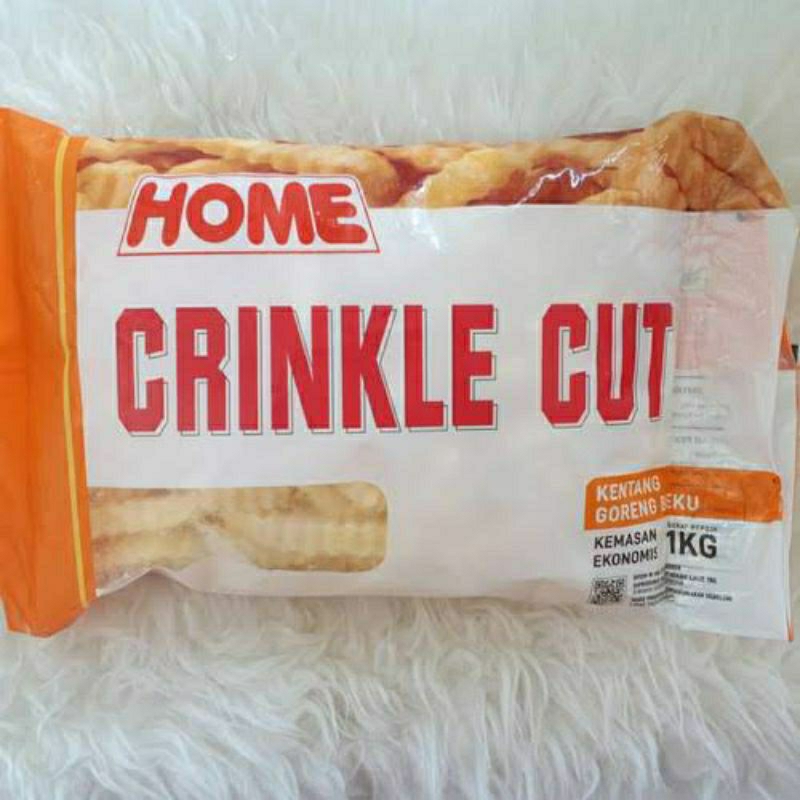 

Home Crinkel Cut 1Kg kentang Goreng