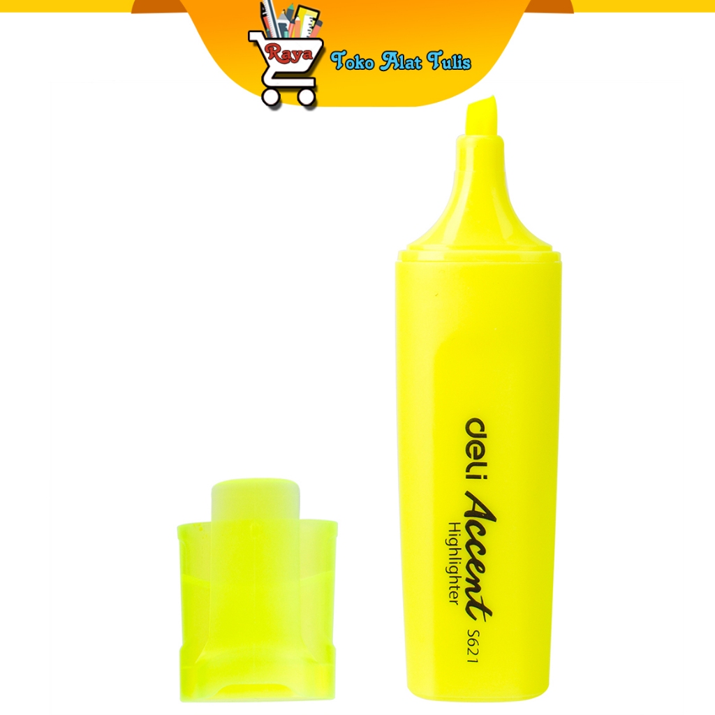 

Deli Highlighter Warna Cerah Kuning 1-5mm tidak beracun ES621