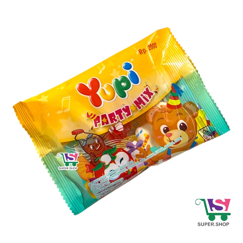 

Yupi Party Mix Permen Jeli 30 Gram SATUAN