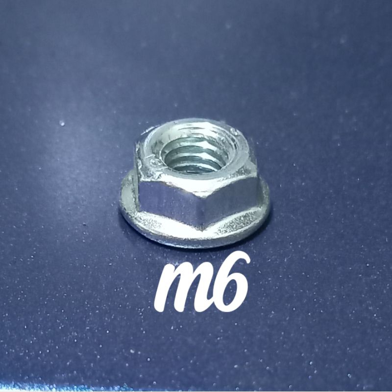 ring mur m6 putih
