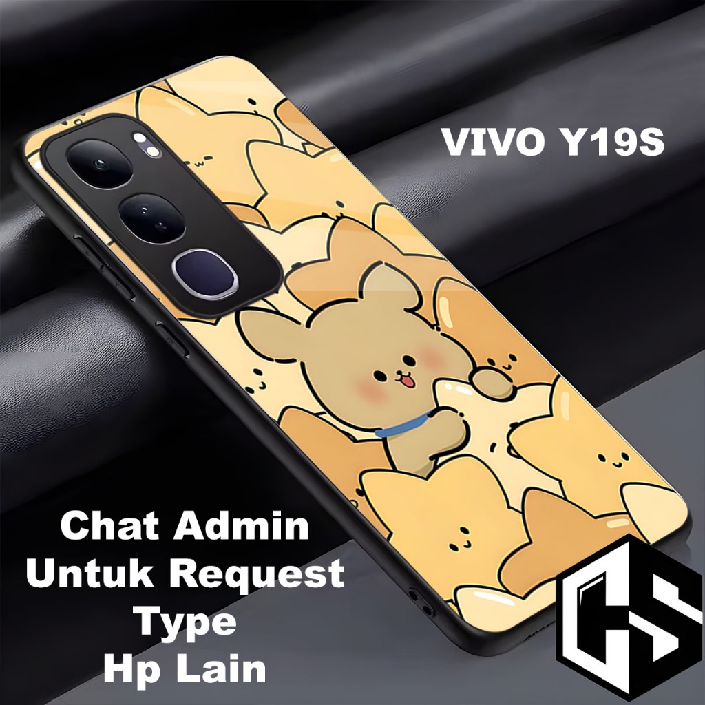 (COD 119) Softcase glossy kilau untuk type Hp VIVO Y19S 4G / Motif Couple/case vivo y19s/casing vivo
