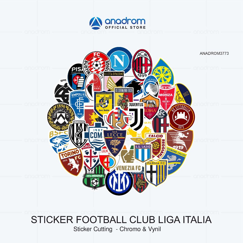 

Sticker Pack Logo Club Liga Italia | Sticker Logo Club Sepak Bola | Stiker Logo Club Footbal Edition | Sticker liga Champion Sepak Bola | Anadrom 3773