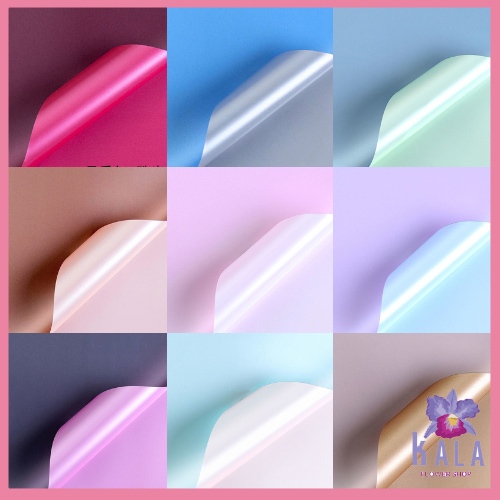 

Flower Wrapping 2 warna metalic Cellophane Paper Kertas Bunga Buket Bouquet KB6071