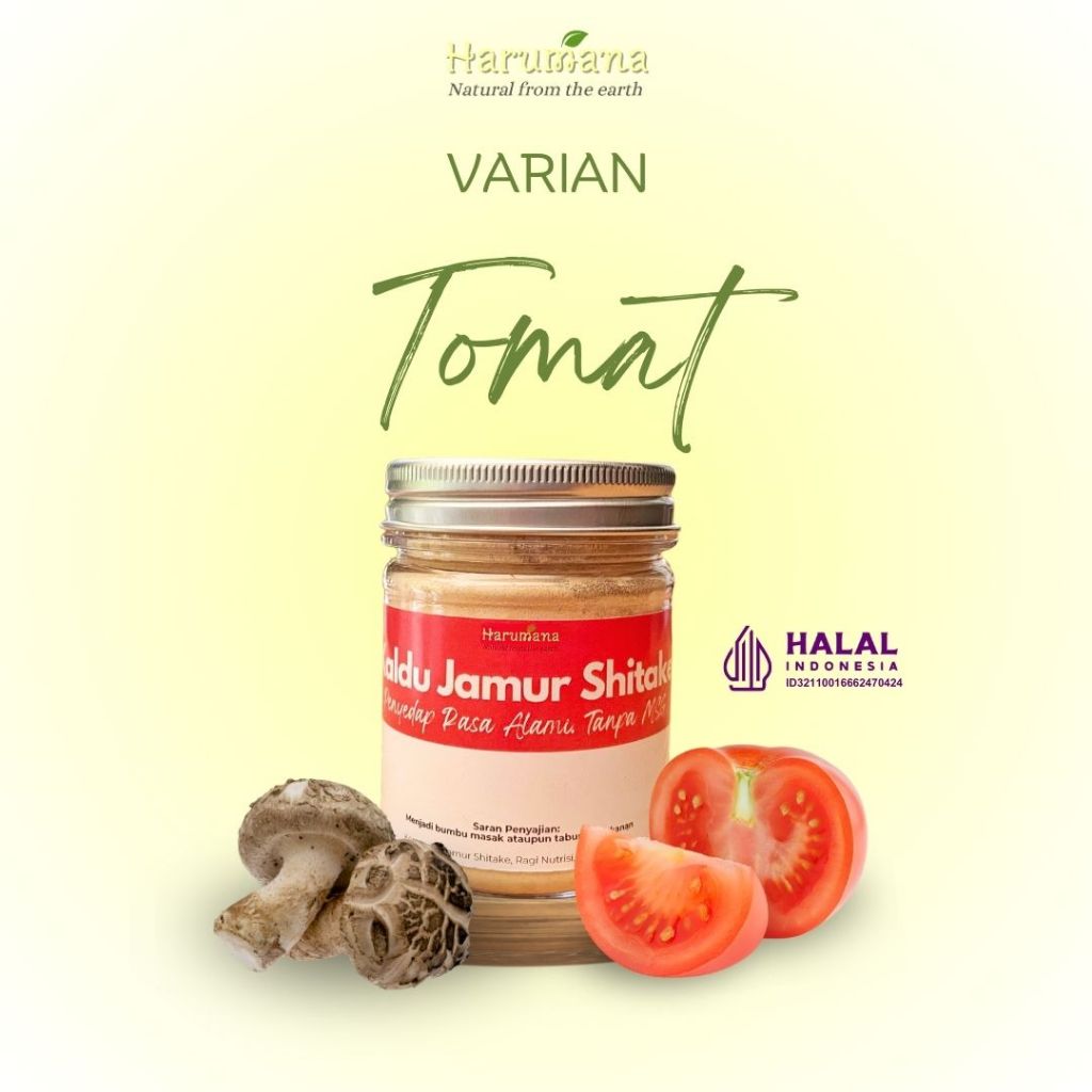 

(KEMASAN LAMA) Harumana Kaldu Jamur Shitake Tomat