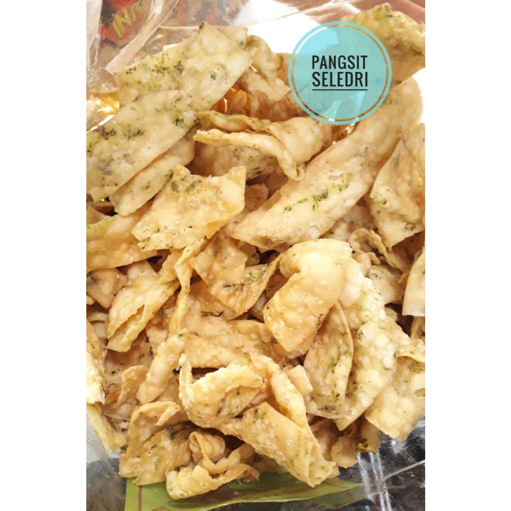 

Pangsit Seledri Gurih - Makanan Ringan Pedas - Food