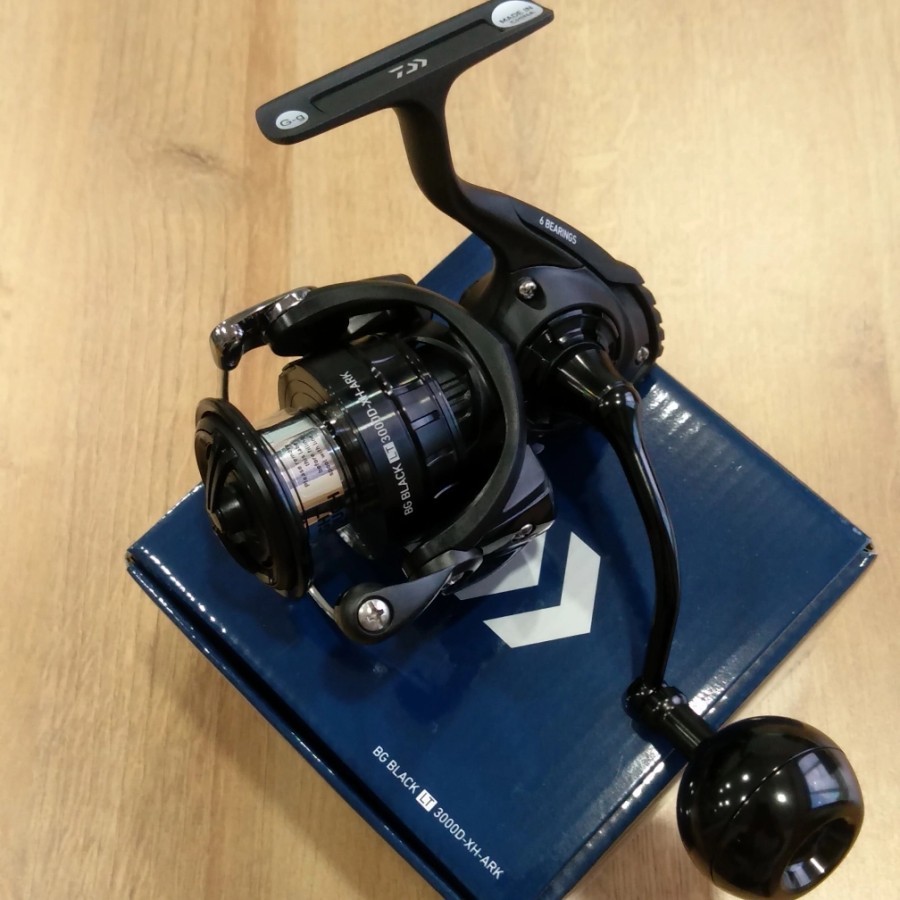 REEL DAIWA BG BLACK LT PILIH UKURAN | 2500-14000 | SALTWATER | SPINNING