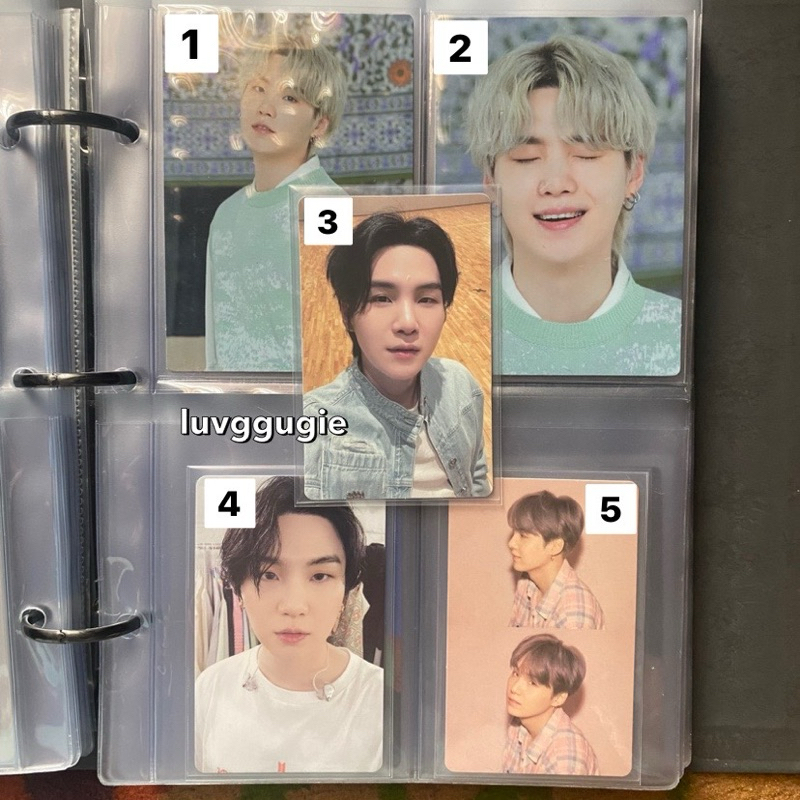 OFFICIAL PC MPC BTS YOONGI SUGA PTD DDAY PERSONA