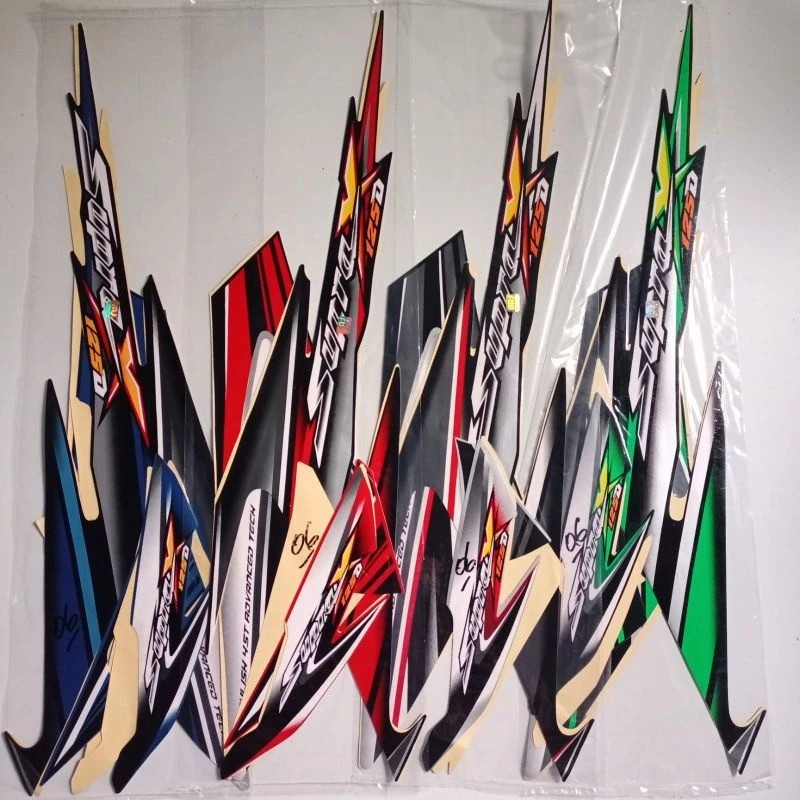 Stiker Striping Sticker Honda Supra x 125 D 2006 List Les Motor Honda Supra x 125 D 2006 Lama