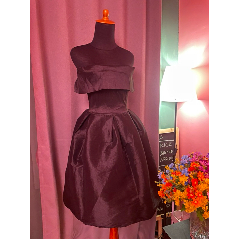 DRESS SABRINA HITAM