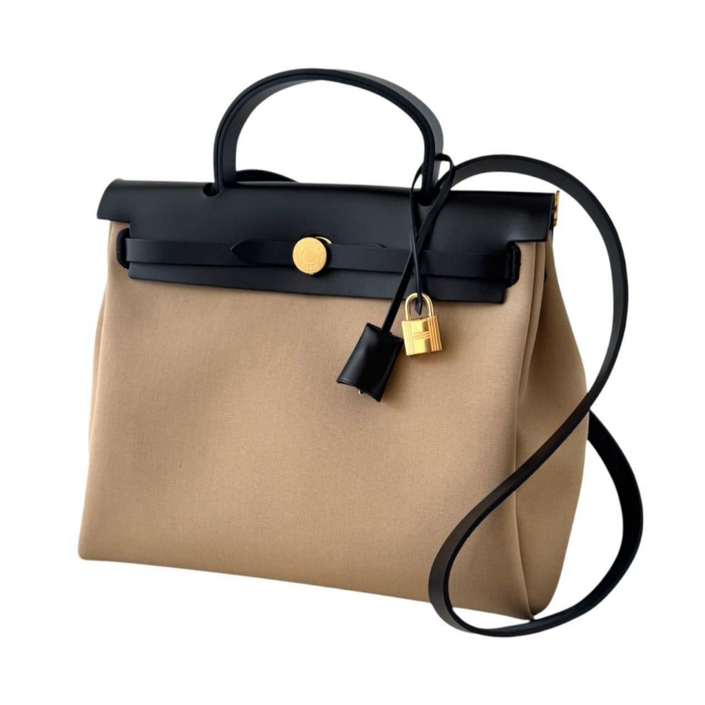 BNIB H Herbag 31 Trench Noir GHW B