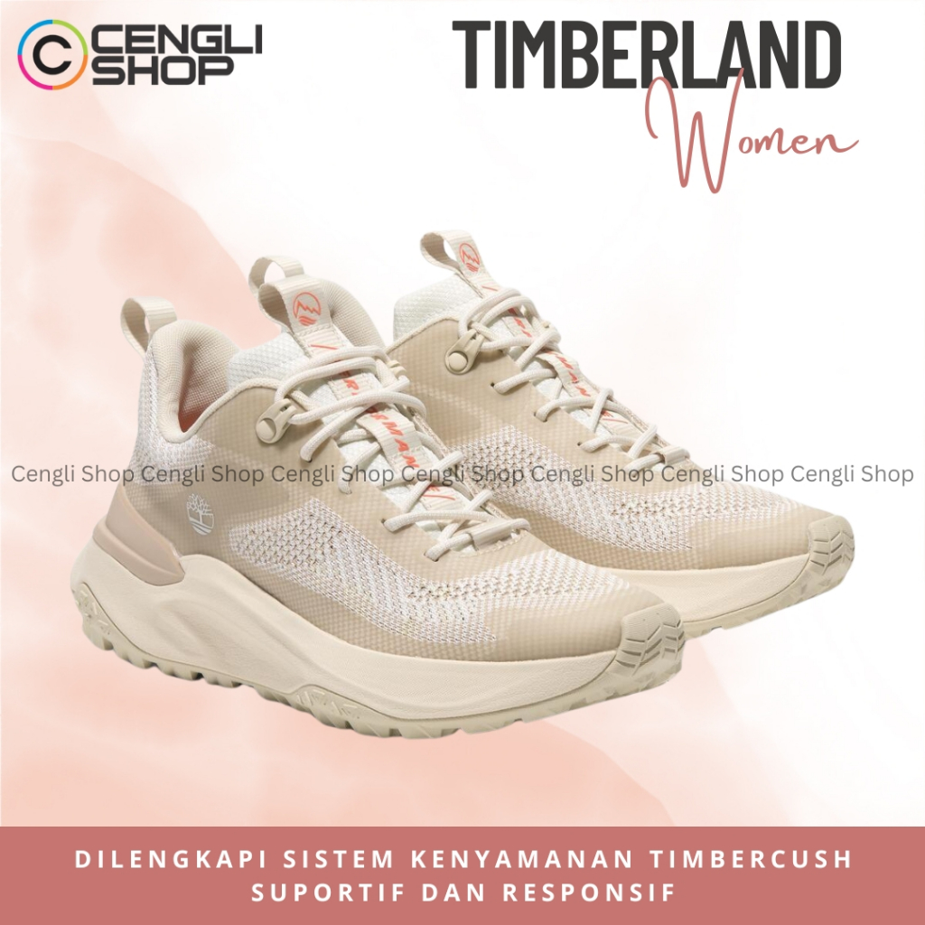 SEPATU SNEAKER TIMBERLAND WANITA ORIGINAL SNEAKERS CASUAL KETS SPORT BRANDED ASLI TW15
