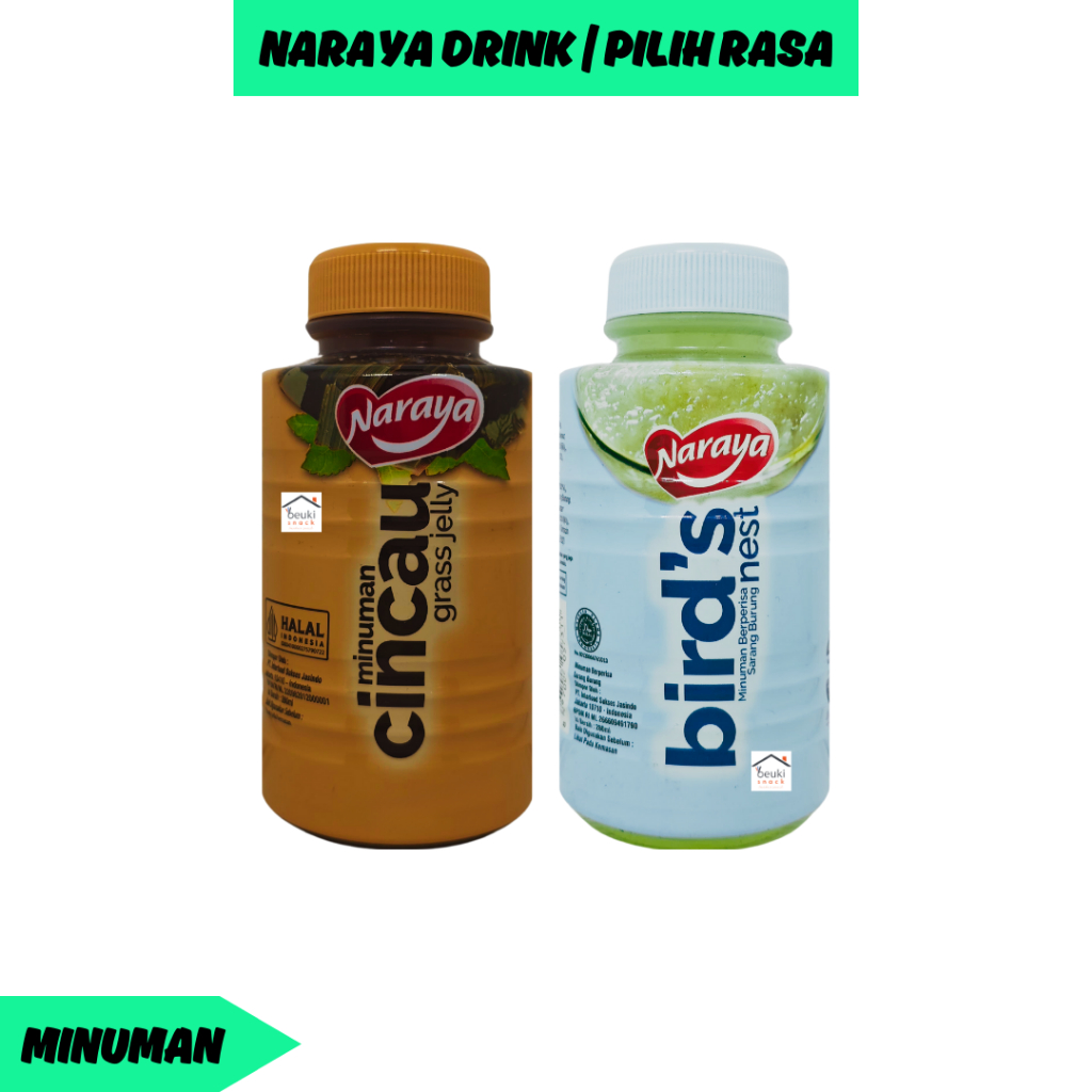 

Naraya Drink Botol 280ml Berbagai Varian Pilih Rasa