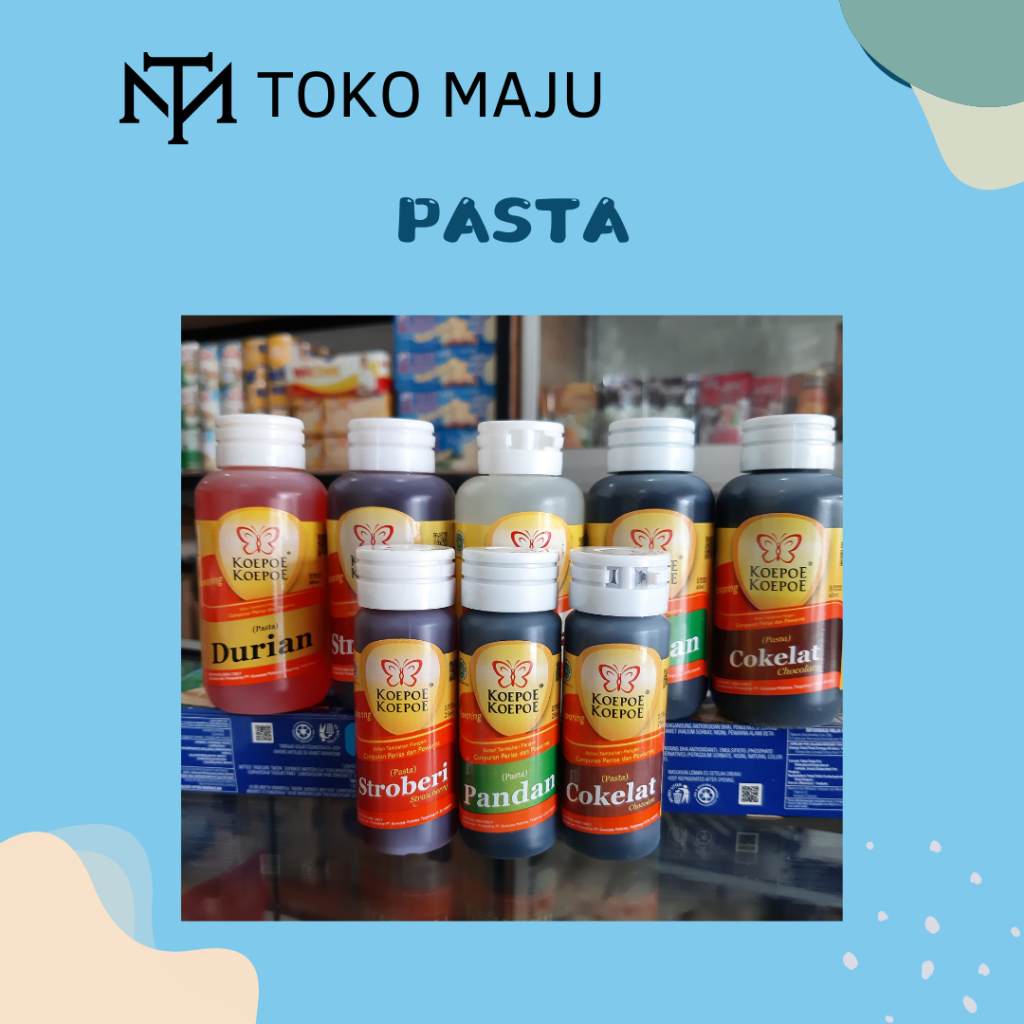 

Koepoe Koepoe Pasta / Perasa dan Pewarna Makanan 25 ml