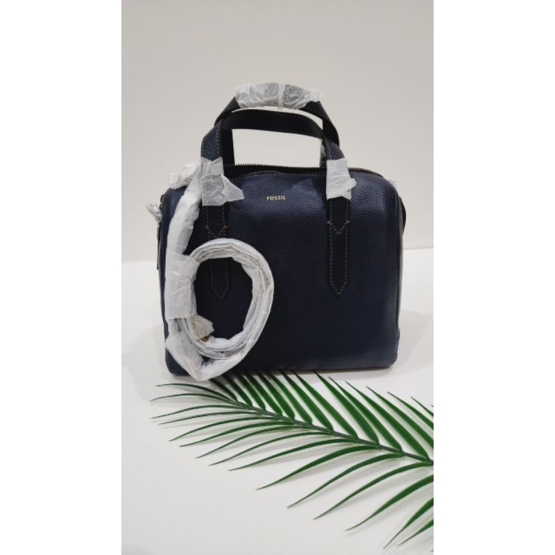 Fossil Sydney Satchel Insignia Blue