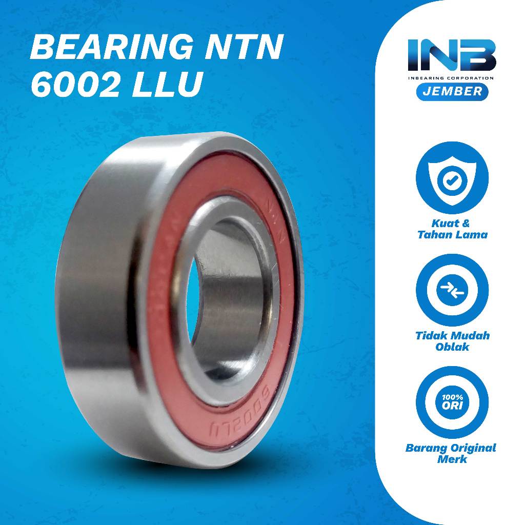 Laker Bearing 6002 LLU NTN Bearing Crankshaft Jupiter Z Mio Cover Cvt Beat Karbu Original NTN INB JE