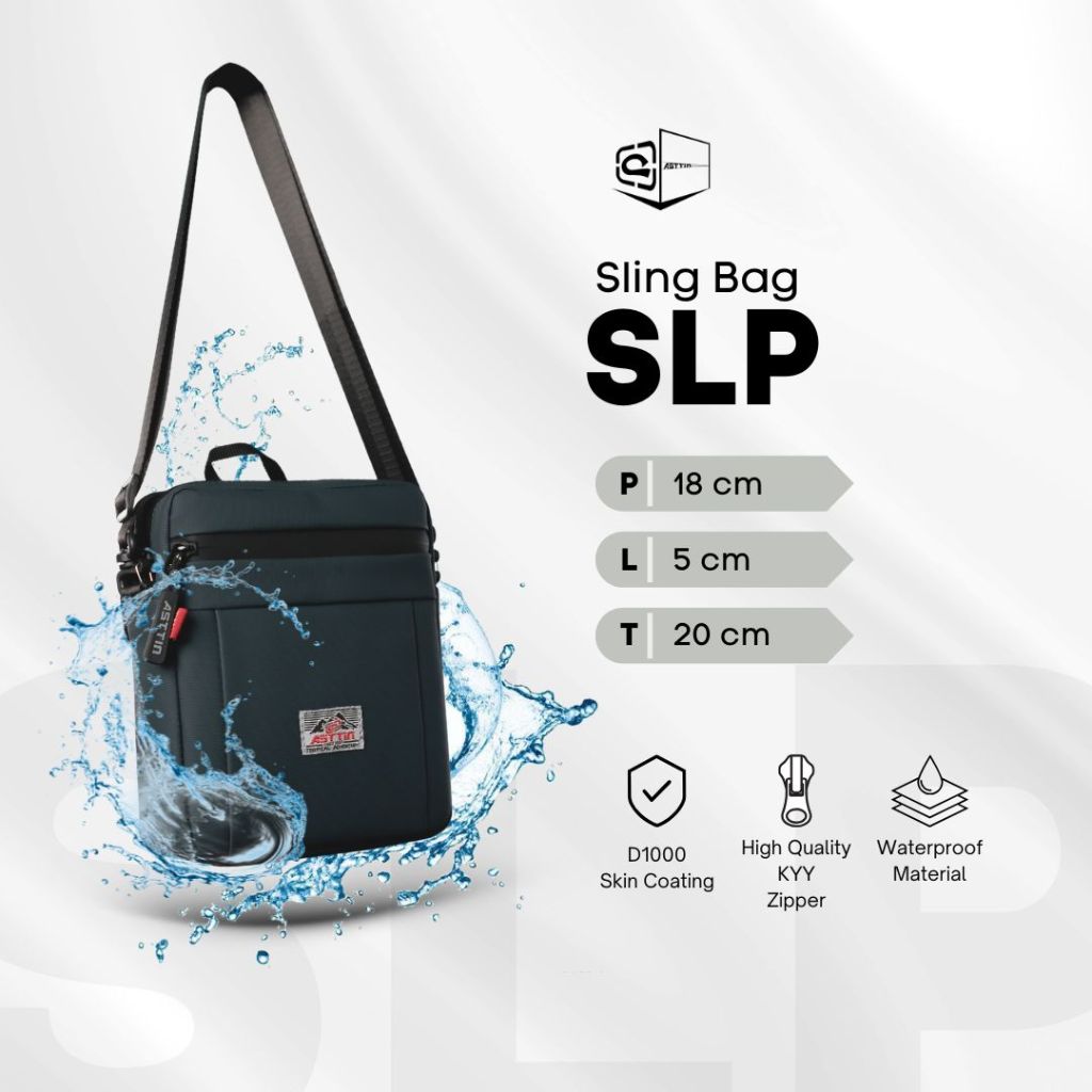 ASTTIN - Ex 21 Slempang Pria Waterproof Fadli Tas Touring