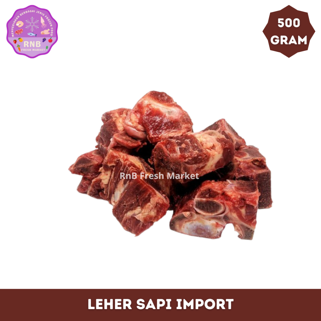 

Leher Sapi Import Netto 500 Gram