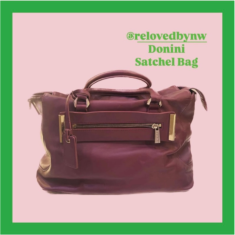 Donini Original Bag Maroon