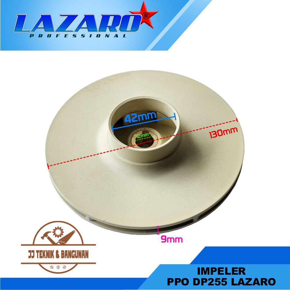 Impeler Ppo Dp255 Lazaro