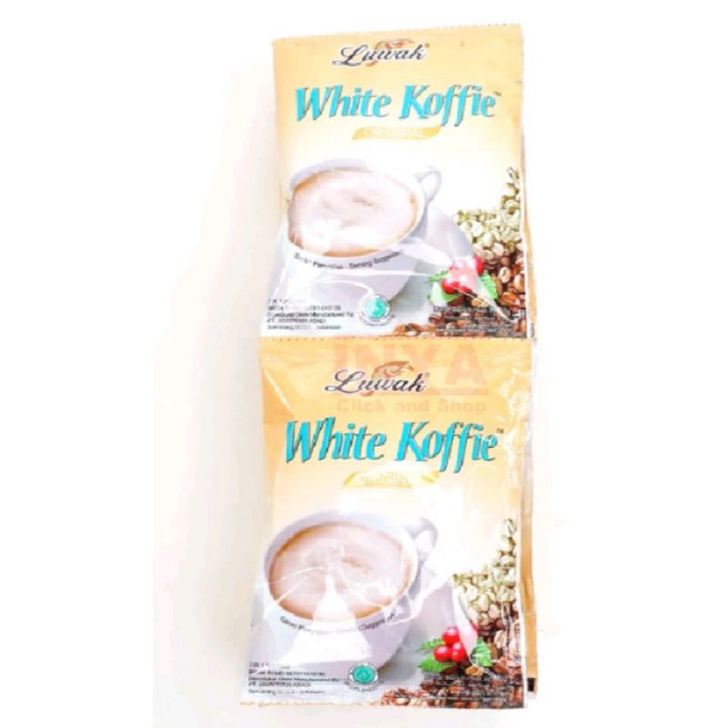 

luwak white coffe original 10×20gram renteng