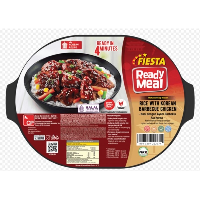 

Fiesta Ready Meal Rice With Korean Barbecue Chicken