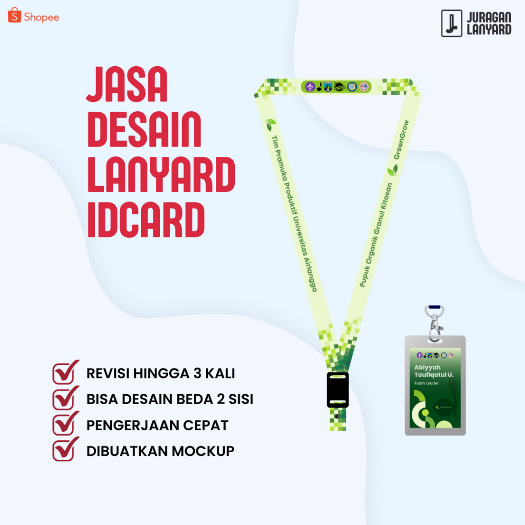 

DESAIN LANYARD / ID CARD MURAH